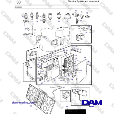 Volvo Penta TAMD70 -...