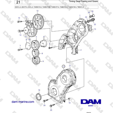 Volvo Penta AD41L-A,...