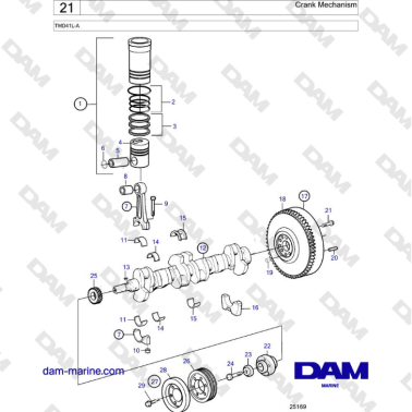 Volvo Penta TMD41L-A -...