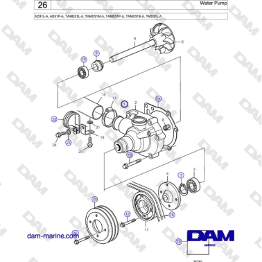 Volvo Penta AD31L-A,...