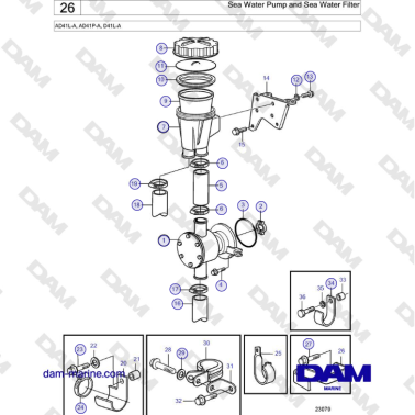 Volvo Penta AD41L-A,...
