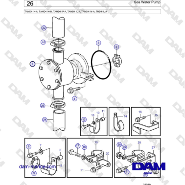 Volvo Penta TAMD41H-A,...