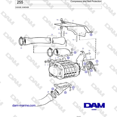 Volvo Penta KAD42B / KAMD42B -