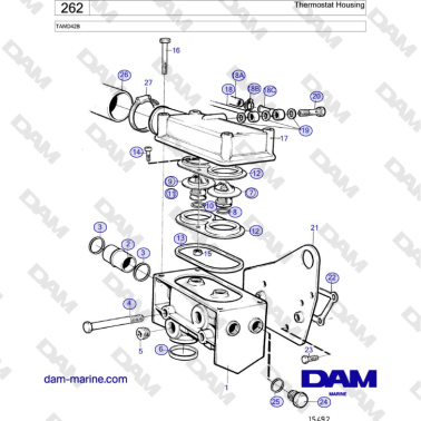 Volvo Penta TAMD42B - Caja...