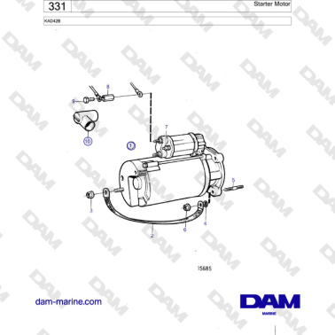 Volvo Penta KAD42B - Motor...