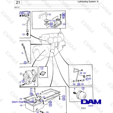 Volvo Penta MD17C - Sistema...