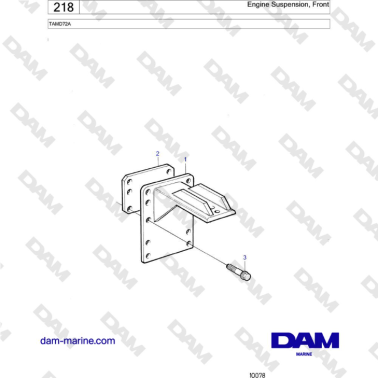 Volvo Penta TAMD72 -...