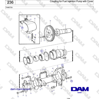 Volvo Penta TAMD72 -...