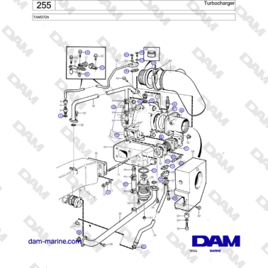 Volvo Penta TAMD72A - Turbocharger