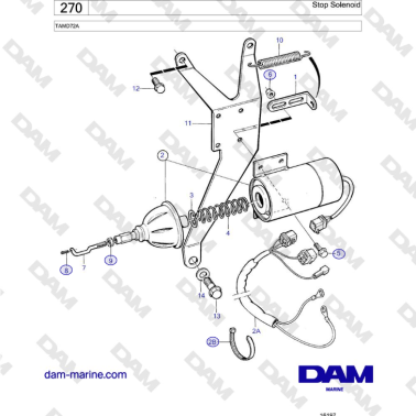 Volvo Penta TAMD72A - Engine Speed Control