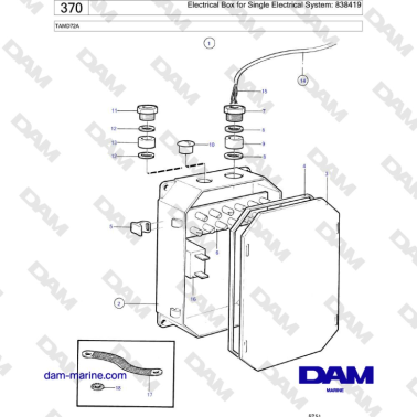 Volvo Penta TAMD72A - Caja...