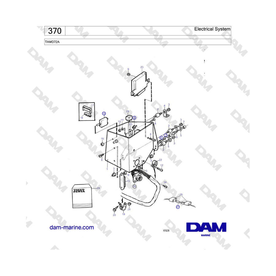 Volvo Penta TAMD72A - Electrical System