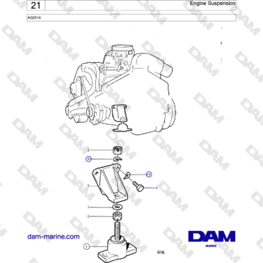 Volvo Penta AQ231A -...