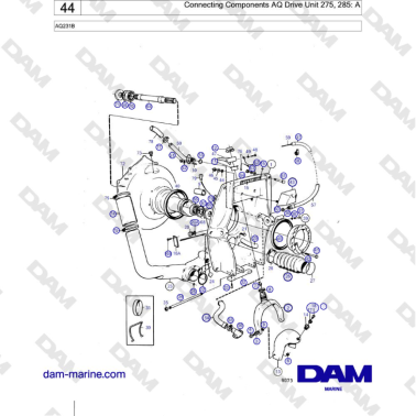Volvo Penta AQ231B -...