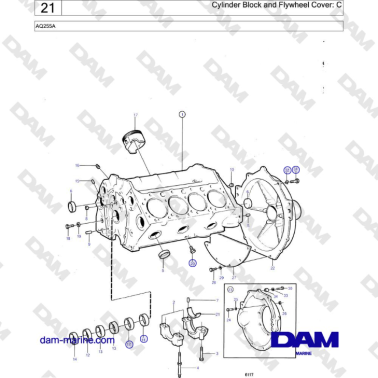 Volvo Penta AQ255A -...