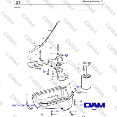 Volvo Penta AQ255A -...