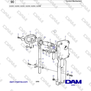 Volvo Penta AQ255A, AQ255B...