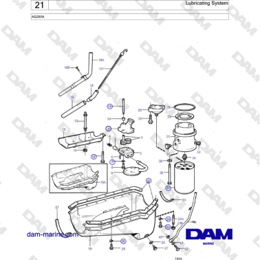 Volvo Penta AQ260A -...