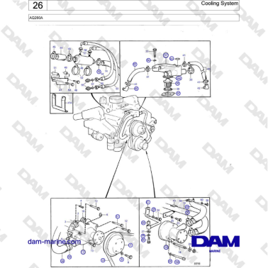 Volvo Penta AQ260A -...