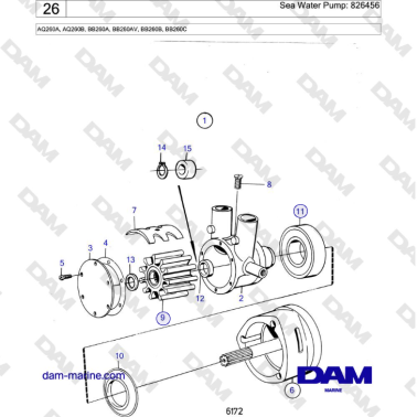 Volvo Penta AQ260A, AQ260B...
