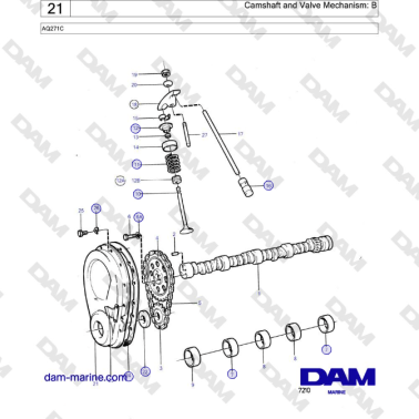 Volvo Penta AQ271C -...