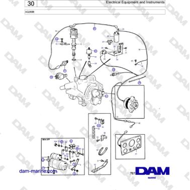 Volvo Penta AQ260B -...