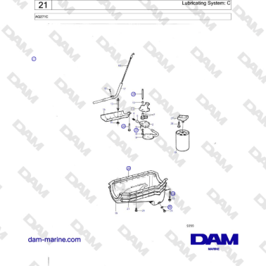 Volvo Penta AQ271C -...