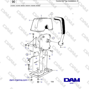 Volvo Penta AQ260A, AQ260B...