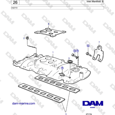 Volvo Penta AQ271D -...