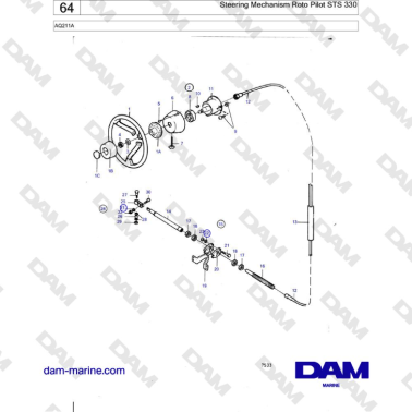 Volvo Penta AQ211A -...