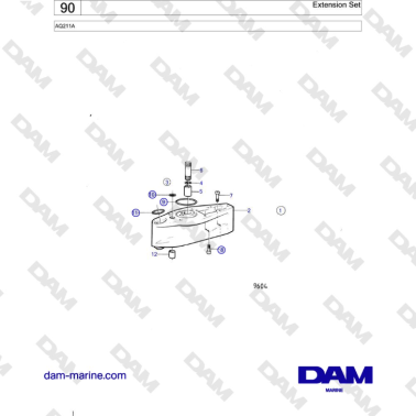 Volvo Penta AQ211A -...