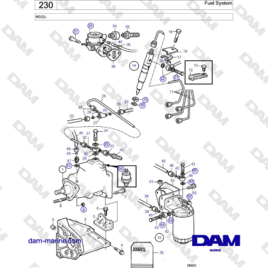 Volvo Penta MD22L - Sistema...