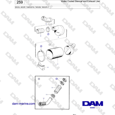Volvo Penta MD22L, MD22P,...