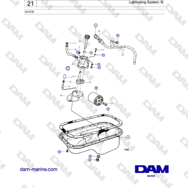 Volvo Penta AQ151B -...
