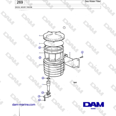 Volvo Penta MD22L, MD22P,...