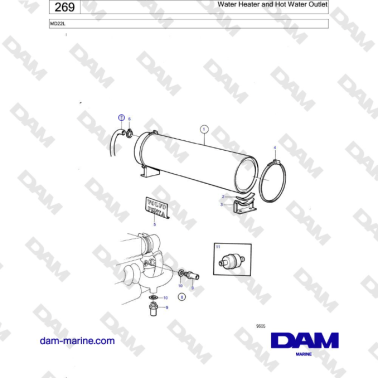 Volvo Penta MD22L -...