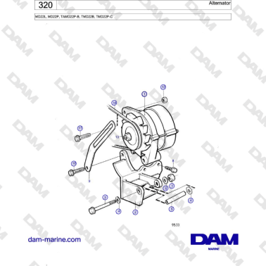 Volvo Penta MD22L, MD22P,...