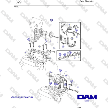 Volvo Penta MD22L -...