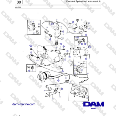 Volvo Penta AQ151A -...
