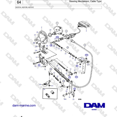 Volvo Penta AQ151A, AQ151B,...