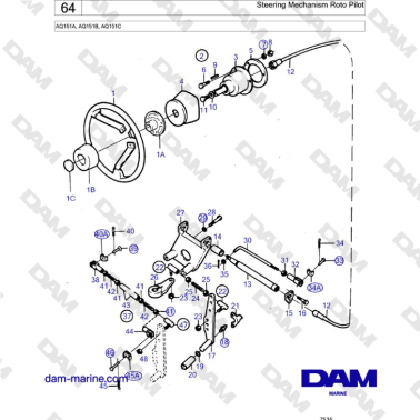 Volvo Penta AQ151A, AQ151B,...