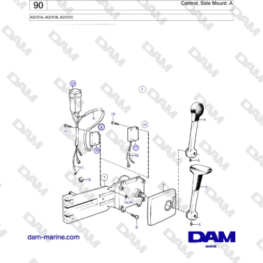 Volvo Penta AQ151A, AQ151B,...