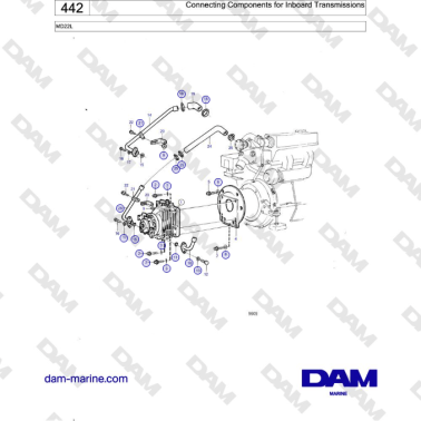 Volvo Penta MD22L -...