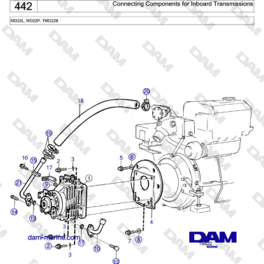 Volvo Penta MD22L, MD22P,...
