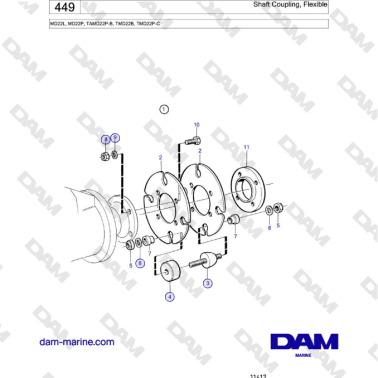 Volvo Penta MD22L, MD22P,...