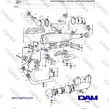 Volvo Penta MD22L - Heat...