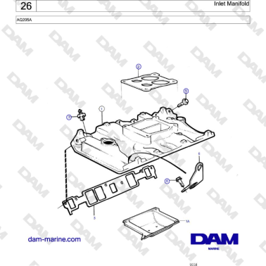 Volvo Penta AQ205A -...