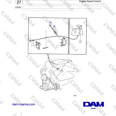 Volvo Penta AQ205A -...