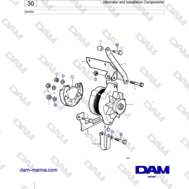 Volvo Penta AQ205A -...