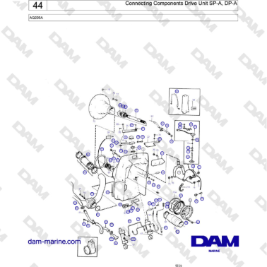 Volvo Penta AQ205A -...